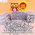 thumbnail image 3 of Wiggle Eyes 260/350/750/1380Pcs Adhesive Eyes Craft Eyes, 3 of 20
