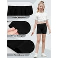 thumbnail image 5 of 6 Pack Cotton Girls Bike Shorts Cartwheel Toddler Biker Under Dress Dance Multi-Color Shorts, 5-14 Y, 5 of 7