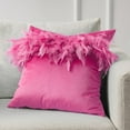 Soft Feather Velvet Modern Cushion Covers, Decorative Couch Pillow