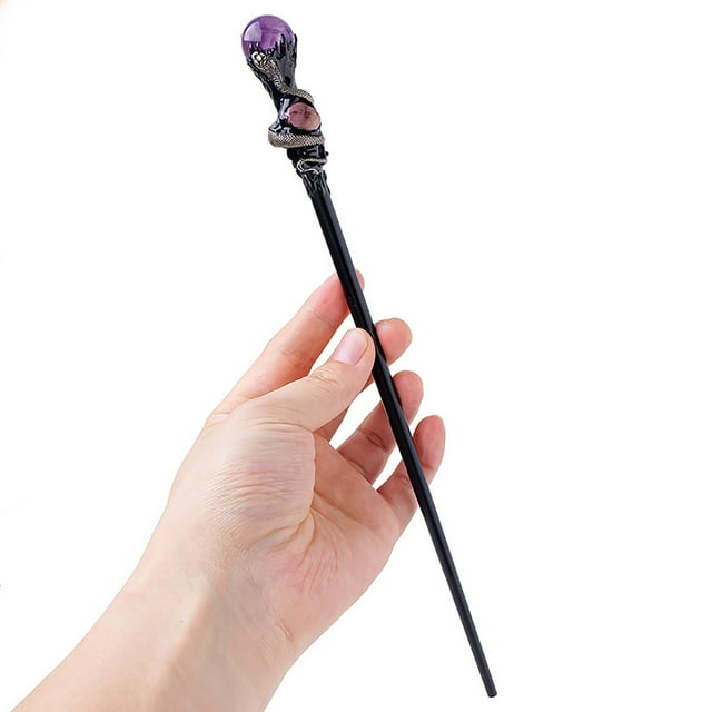 1 Pcs Natural Wand Handmade DIY Wand Halloween Scepter Witch Cane
