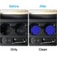 thumbnail image 4 of Posavasos para coche, paquete de 4 posavasos de PVC Wisdompro, accesorios universales antideslizantes para el interior del vehículo, posavasos para mujer (7 cm de diámetro, azul), 4 of 5