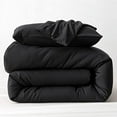 thumbnail image 6 of Oversized King Comforter Black, 3pcs(1 Boho Comforter & 2 Pillowcases) Soft Lightweight Oversized King Size Comforter Sets All Season Bedding, 6 of 8