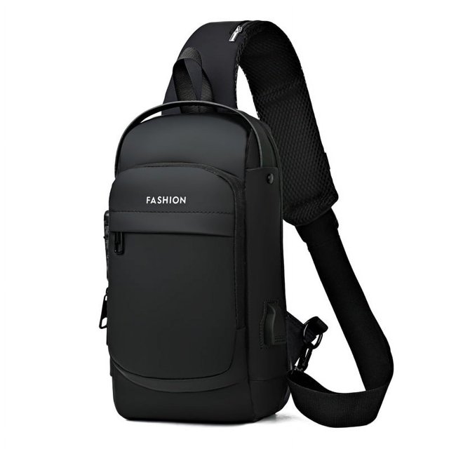 Bolso de pecho, bolso cruzado con código de bloqueo, antirrobo, bolso de pecho para hombre, mochila deportiva informal, bolso cruzado de hombro, bolso de bicicleta