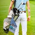 thumbnail image 5 of Golf Towels for Golf Bags For Men Women - Lighthouse in Havana 24x16in Absorbent Quick Drying Golf Towel for Cleaning Golf Ball Club Golf Bag Accessories with Carabiner, 5 of 8
