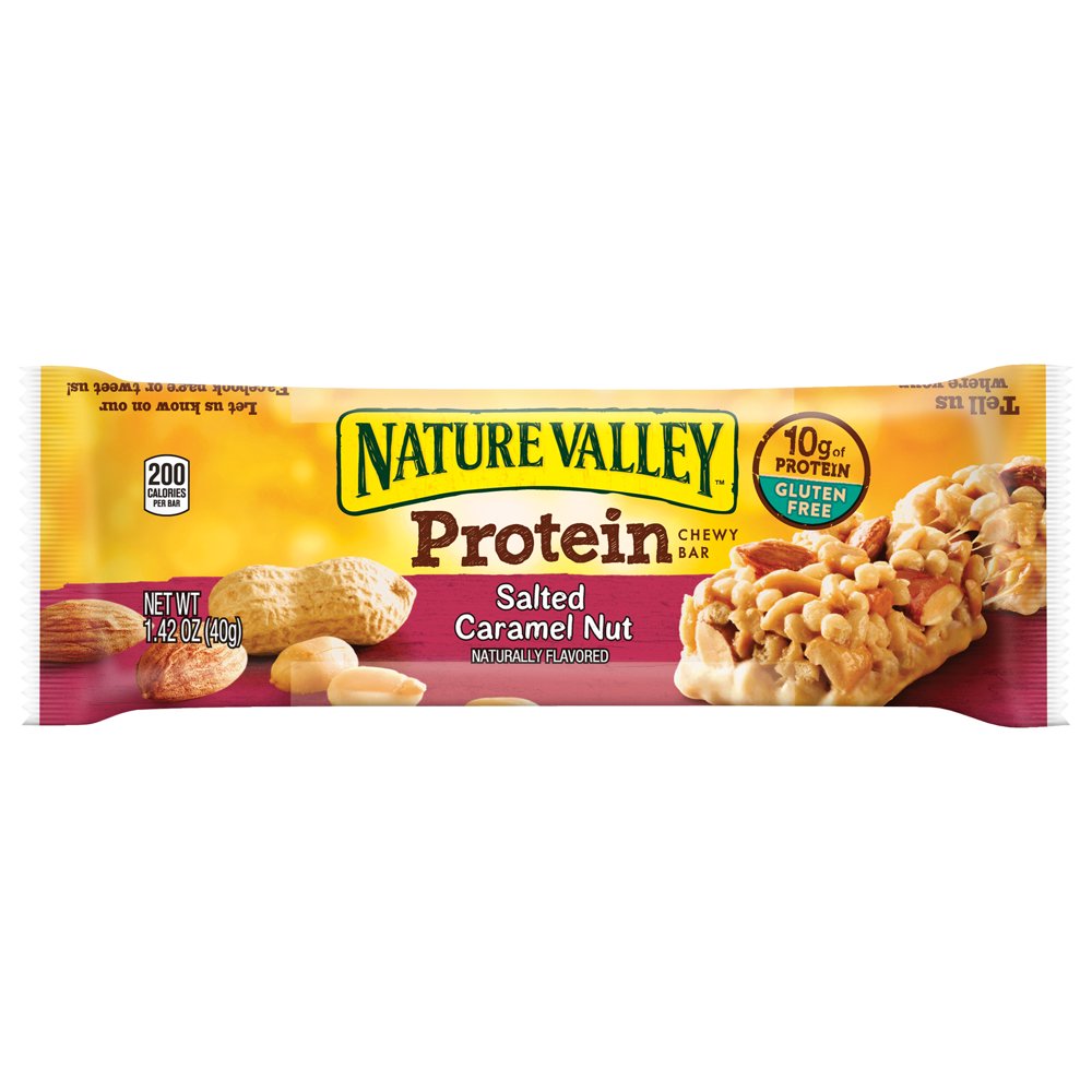 Nature Valley(tm) Salted Caramel Nut Protein Chewy Bars