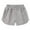 A-6757Grey4, variant on MEZZALL Girls Shorts For Everyday Casual School Outdoor Activities Comfortable For Summer Fall Wear Toddler Streetwear Boho / 3-4 Years