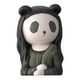 thumbnail image 2 of Figura decorativa de panda, estatua de animal de dibujos animados, de resina, hecha a mano, para el hogar. Negro, 2 of 9