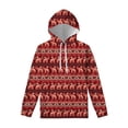 thumbnail image 3 of Sudadera con capucha con estampado 3D de elefante y tótem étnico retro para hombre y mujer, jersey con gráficos de animales de estilo Harajuku, ropa de calle informal, 3 of 5