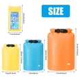 thumbnail image 7 of Hengguang 3 Pack Waterproof Dry Bag and 1Pack Phone Pouch,3L,5L,8L Lightweight Floating Dry Bag,Waterproof Stuff Sacks,Great for Kayaking,Hiking,Water Parks,Camping,Rafting,Wild Fishing, 7 of 7
