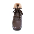 thumbnail image 2 of PEERAGE Hazel Women's Wide Width Casual Lace-Up Leather Booties, 2 of 7