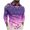Violet, variante sur Styesk Chemises pour Hommes Chandail à Col Rabattu Manches Longues Fermeture Éclair Mode Bling Imprimé Décontracté