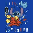 thumbnail image 2 of Toddler's Lilo & Stitch Little Explorer Alien  Graphic Tee Royal Blue 2T, 2 of 3