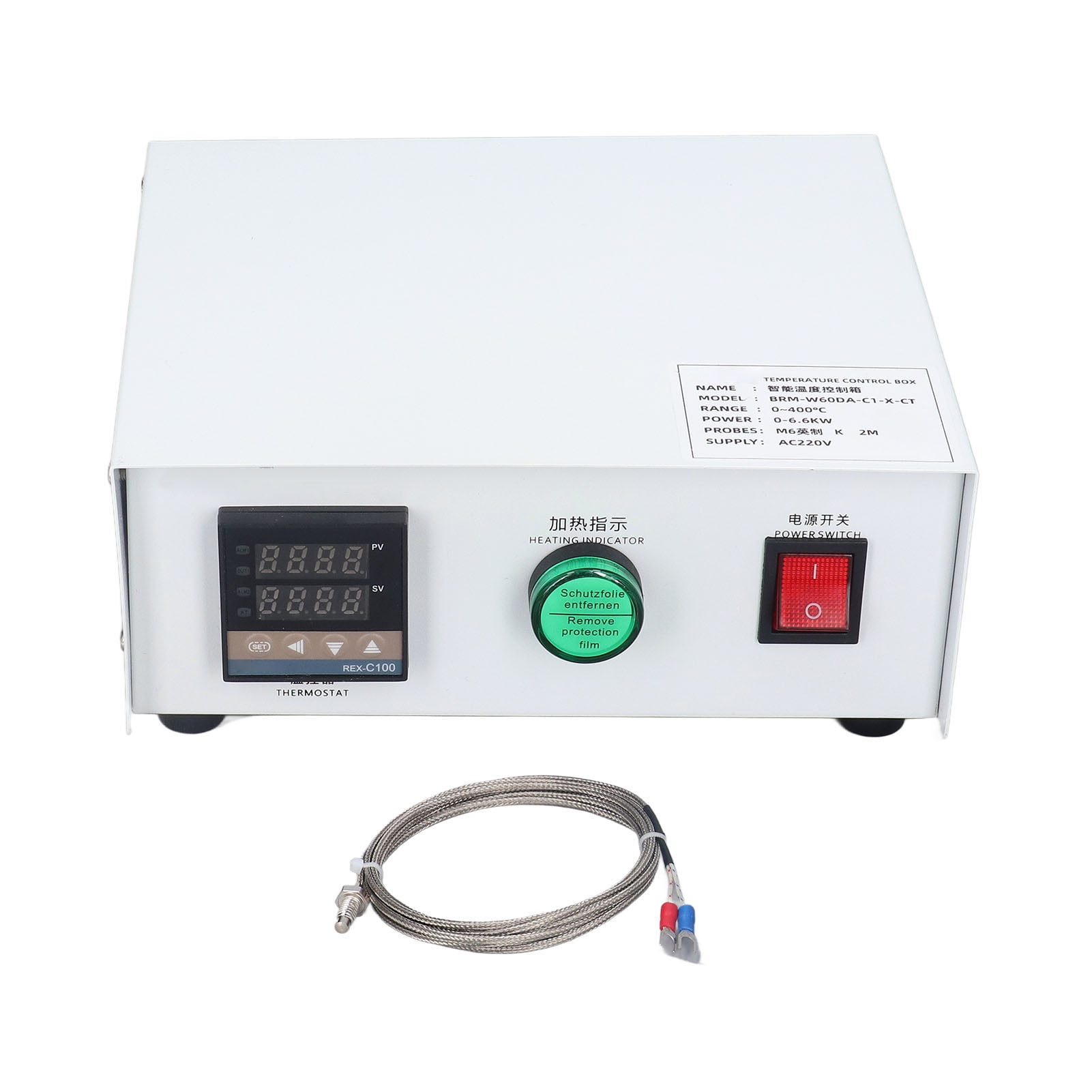 PID Temperature Controller Kit Thermocouple Heating Digital Temperature ...