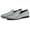 Silver, variant on Santimon Mens Metallic Paillette Loafers Slip-on Glitter Moccasins Dress Shoes Leather Shoes Black 12 US