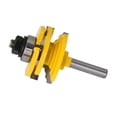 thumbnail image 1 of duradero Ogee & Stile Bit Puerta Bit de 8 mm Gloria Broca de enrutador de carril, 1 of 9