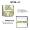 thumbnail image 5 of Gaeub Cute Rabbit And Flower Print Leather Tissue Box Cover Square,Tissue Holder,Leather Paper Case,PU Leather Tissue Box Holder Decorative for Bathroom, Home Office Decor, 5 of 7