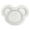 Kushies Siliplate Silicone Suction Plate For Toddlers, BPA, PVC & Phtalate Free White Color