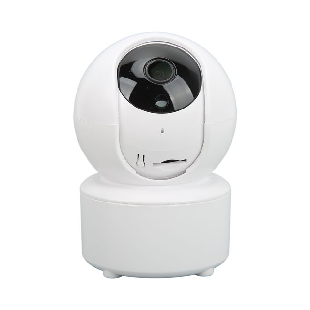 Cámara de Seguridad Inalámbrica Interior ANGGREK Cámara Inteligente Wifi Detección de Luz Infrarroja Alarma de 2 Vías