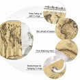 thumbnail image 6 of Beige Map Waterproof Fabric Shower Curtain,Retro Farmhouse Abstract Illustration Art Waterproof Fabric Shower Curtain for Bathroom Curtains Bathtubs Hotel Shower Curtains with 12 Hooks Small 36x72in, 6 of 8