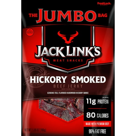 (4 Pack) Jack Links Beef Jerky, Hickory Smoked,
