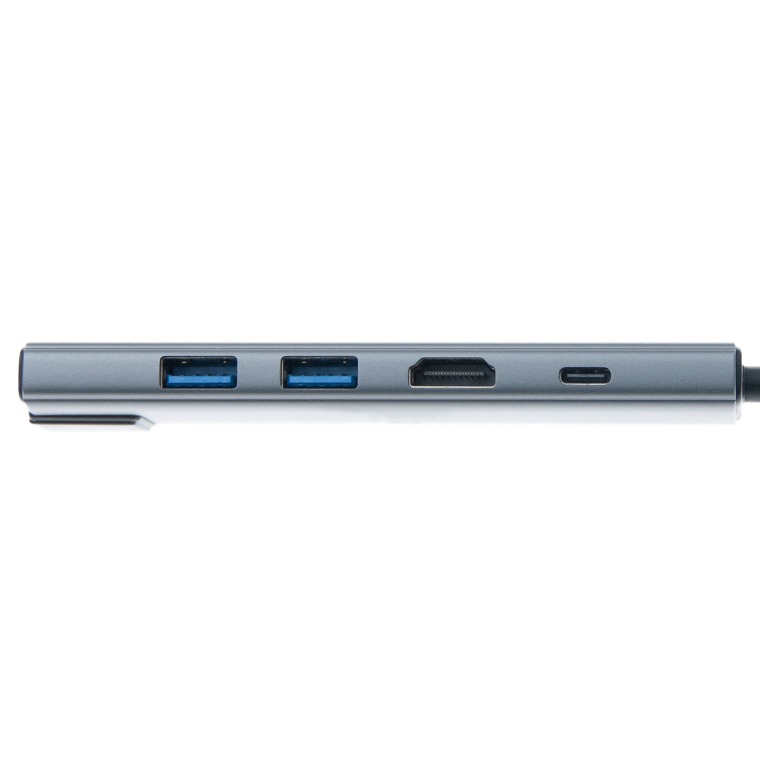 COMZON USB C Laptop Hub Multiport Adapter - 9-in-1 USB-C Hub with HDMI to USB C, 100W PD, 3 USB 3.0 Ports, SD/TF, Gigabit Ethernet, 3.5mm Audio Jack - Gray