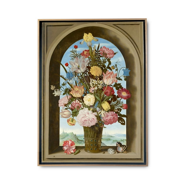 Cuadro Decorativo Moderno Maxigráfica Shop Pintura Florero Realista Ultra HD
