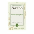thumbnail image 2 of Aveeno Moisturizing Bar Soap, Fragrance Free, 3.5 oz (3 Pack) (Bundle), 2 of 5