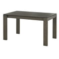 thumbnail image 4 of TMS Gogi Modern Rectangular Dining Table, Seats 4, Rustic Gray Finish, 4 of 6