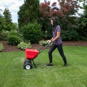 EarthWay 2050P 80lb Red Broadcast Fertilizer Lawn Spreader