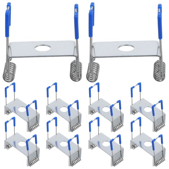 10 piezas de lámpara de panel empotrada con clip de resorte, diodo emisor de luz, accesorios de iluminación empotrada para herramientas de lámpara