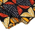 thumbnail image 3 of BintaRealWax African classic 6 yards polyester fabric Batik printing technique Can be used for crafts, DIY clothing, etc., 3 of 5