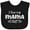 AB-Black, variant on Inktastic I Love My Mama with Hearts Boys or Girls Baby Bib