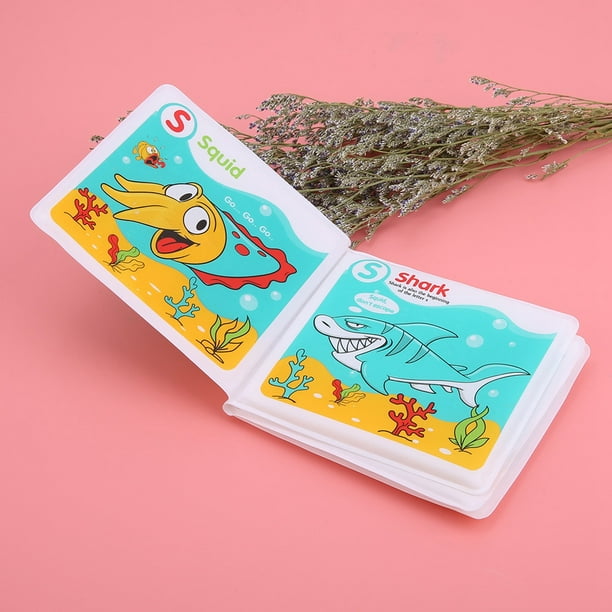 Libro De Baño Para Bebé, Libro Impermeable, Juguete Flotante