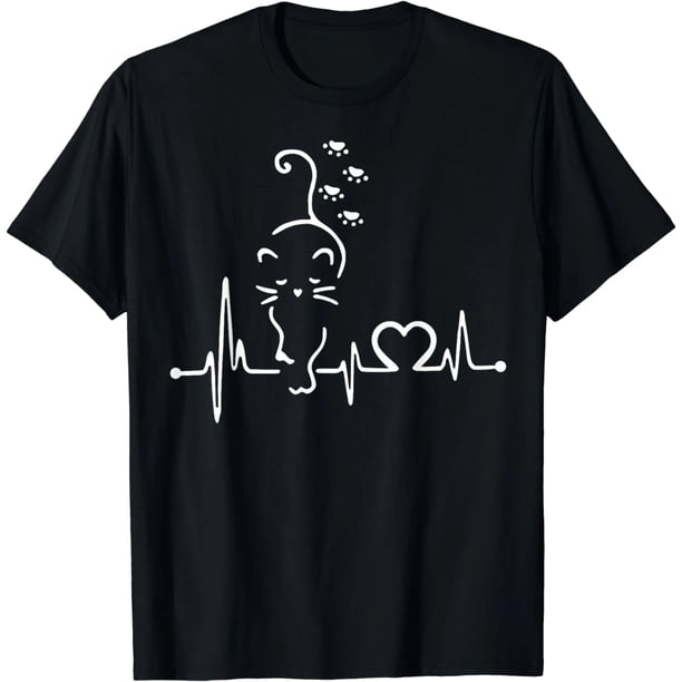 Playera de Mujer - Latidos de Gato para Amantes de los Mininos