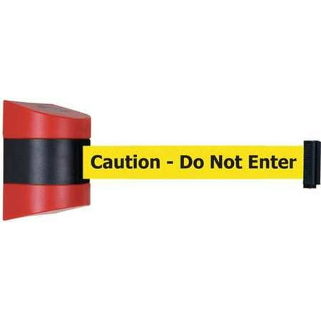 TENSABARRIER 897-15-S-21-NO-YAX-C Belt Barrier, Red,Belt Color Yellow