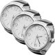 thumbnail image 1 of Anillo Reloj Hombre VentDepot MXWRW-003 3 Piezas Plateado, 1 of 4