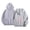 Grey, variant on Christian Hoodies for Women Pink Cross Bow Print Sweatshirt Oversized Long Sleeve Faith Graphic Hooded Pullover Top