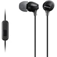 thumbnail image 1 of Sony MDREX15AP Auriculares intrauditivos con micrófono, negro (MDREX15AP/B), 1 of 3