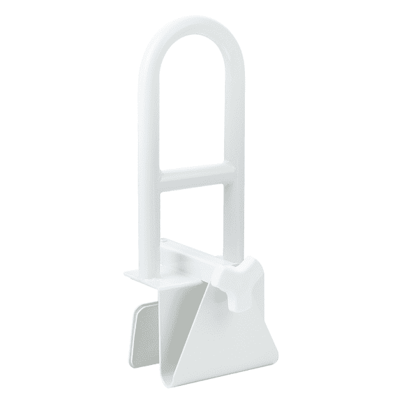 Butizone Adjustable Bathtub Safety Rail, Medical Tub Grab Bar for Elderly & Seniors, Clamp Handle Support for Bathroom Safety