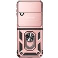 thumbnail image 2 of Estuche GANGXUN para Samsung Galaxy Z Flip 4, soporte giratorio 360°, estilo mecánico y magnético, 2 of 5
