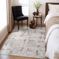thumbnail image 3 of Modern Abstract Area Rug Carpet X Rugs for Living RoomMachine Washable Rugs for Bedroom Dining Living Room Rug Grey MultiColor, 3 of 7