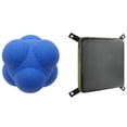 thumbnail image 1 of 1 Pcs Hexagonal Reaction Ball Agility Training Reaction Ball & 1 Pcs Target Wall Punching Bag Solid Wall Fighting Pad, 1 of 8