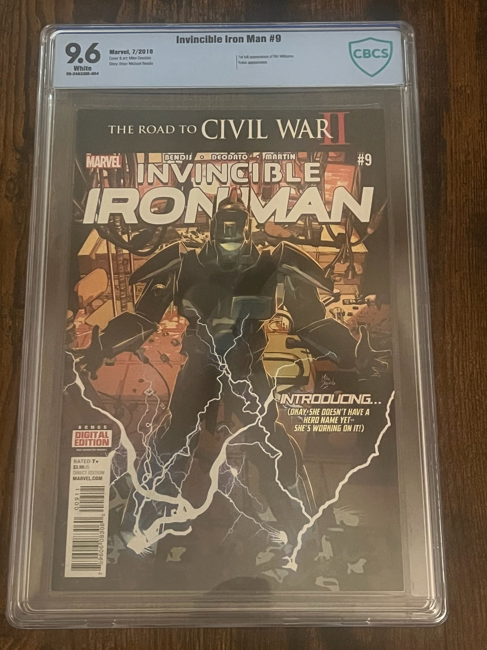 Invincible Iron Man #9 - CBCS 9.6 Comic Book