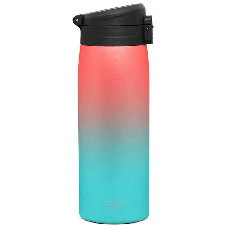 Simple Modern 16oz Kona Travel Mug Tumbler with Flip Lid - Thermos Coffee  Cup Vacuum Insulated Camping Flask with Lid 18/8 Stainless Steel Hydro  Riptide 