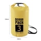 thumbnail image 4 of Saco Bolso Seco Impermeable Natación Kayaking River Trekking (2 L) Amarillo, 4 of 9