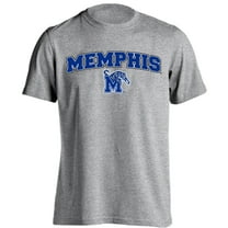 University of Memphis Tigers Classic Arch with Mascot Short Sleeve T-Shirt