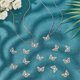 thumbnail image 4 of 80 piezas de dijes de mariposa de filigrana de 2 colores, colgantes de mariposa de latón, colgantes de mariposa de plata dorada, 4 of 7