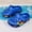 Blue, variant on Kids Dinosaur & Vehicle Print Clogs Breathable Summer Beach Shoes Soft Sole Lightweight Sandals for Boys Girls Ages 2-8 Years