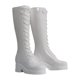 thumbnail image 1 of Zapatos de muñeca femenina a escala 1/6, resistentes, hechos a mano, de moda, realistas, en miniatura, huecos. blanco, 1 of 9