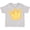 AC-Heather Grey, variant on Gold Crown Boys or Girls Toddler T-Shirt